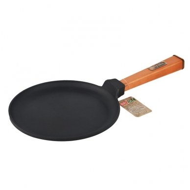 Cast iron pancake pan with removable handle Brizoll 22cm 1