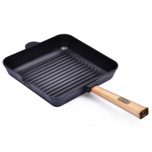 Ketaus grill keptuvė su nuimama rankena Brizoll "Optima" 28 cm