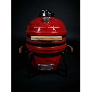 Keraamiline grill KAMADO CLUB JUNIOR, Punane 1