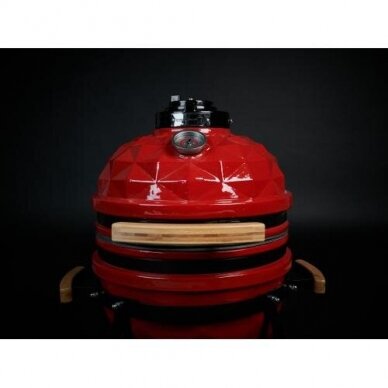 Keraamiline grill KAMADO CLUB JUNIOR, Punane 2