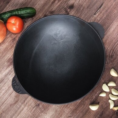 Ketaus keptuvė WOK Brizoll 30cm 3