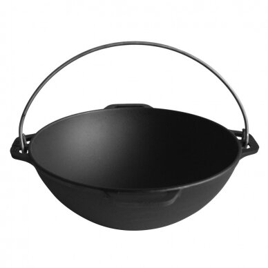 Cast-iron asian cauldron with cast-iron lid ТМ "BRIZOLL" 6L "Asia" 3